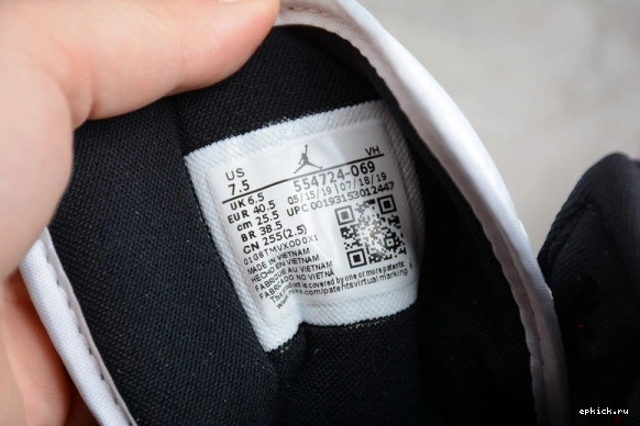 Cheap EP Mid 1 Chicago 554724-069 Toe 554724-069 Air Jordan 0418